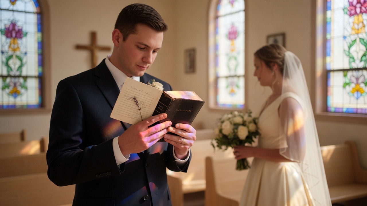 Christian Marriage Vows for Him: Faith-Filled Examples