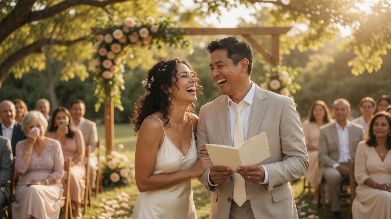 Hilarious Wedding Vows: Examples That Still Feel Like Promises