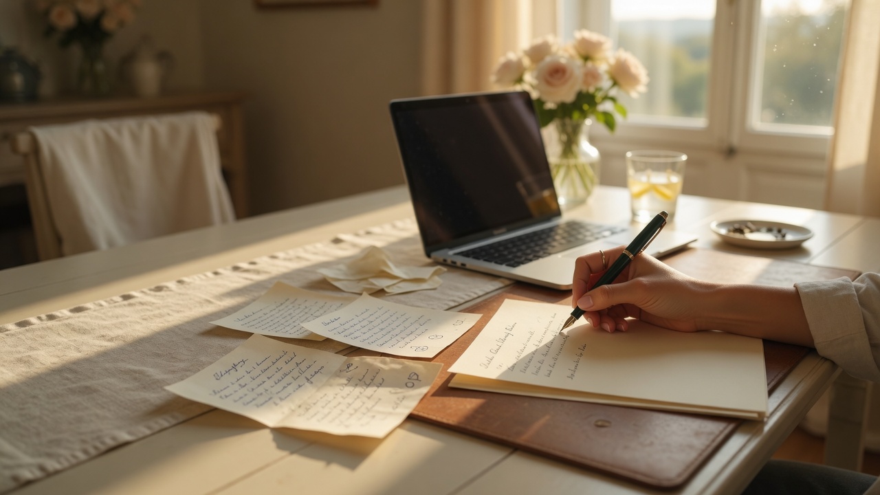 how professional vow writing services work