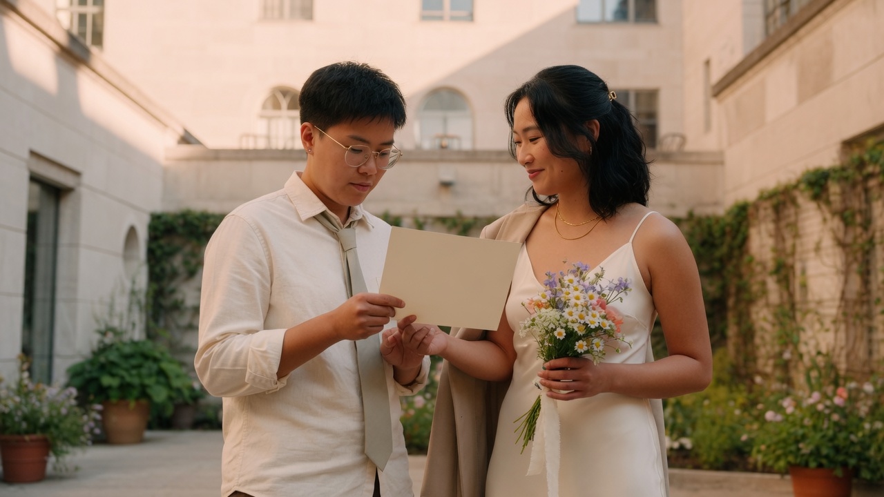 Modern Non Cheesy Simple Wedding Vows for Non-Traditional Couples