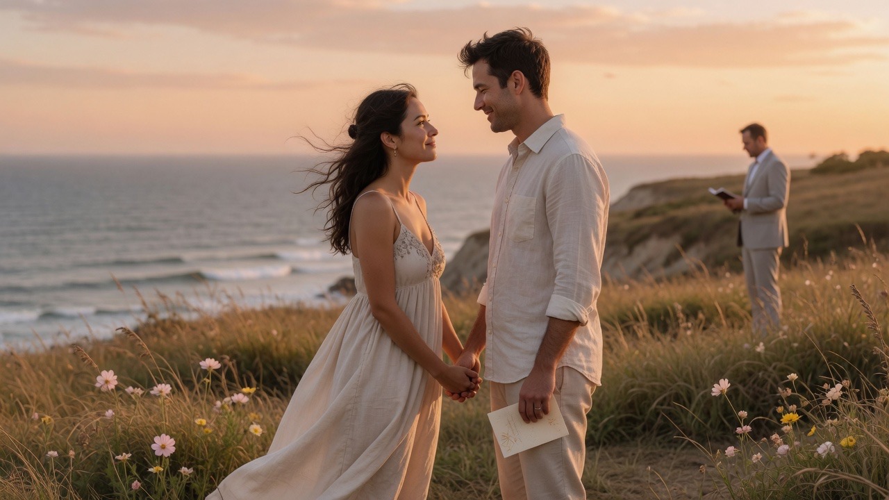short romantic elopement wedding vows examples
